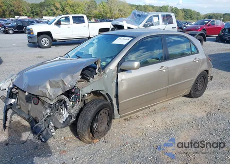 2005 Toyota Corolla Le z USA, uszkodzony, nr VIN 2T1BR30E75C456912